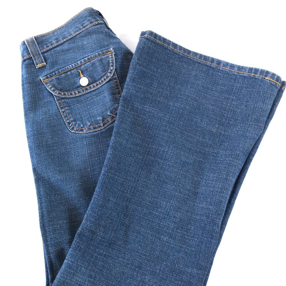 Vintage Levi's Low Slouch Wide Leg Jeans Size 1